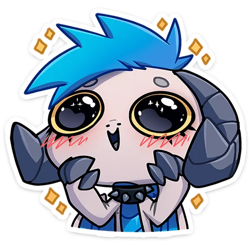 🤩 Стикер «Фриз» для Telegram
