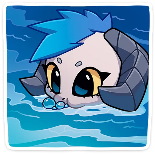 🛁 Стикер «Фриз» для Telegram