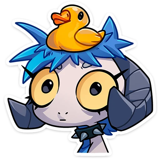 🐥 Стикер «Фриз» для Telegram