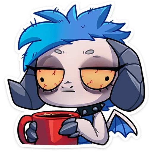 ☕️ Стикер «Фриз» для Telegram