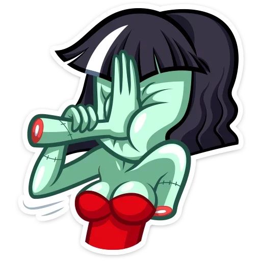 🤷‍♀️ Стикер «Фрэнни» для Telegram