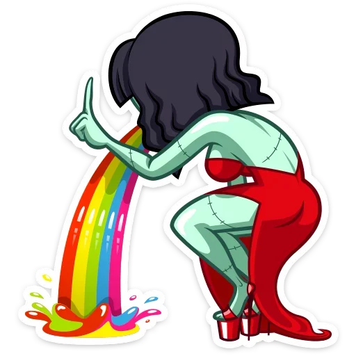 🤢 Стикер «Фрэнни» для Telegram