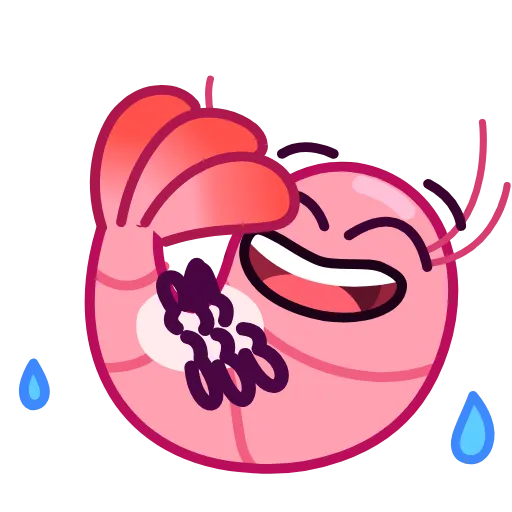 Стикерпак Fresh Shrimp для Telegram — скачать