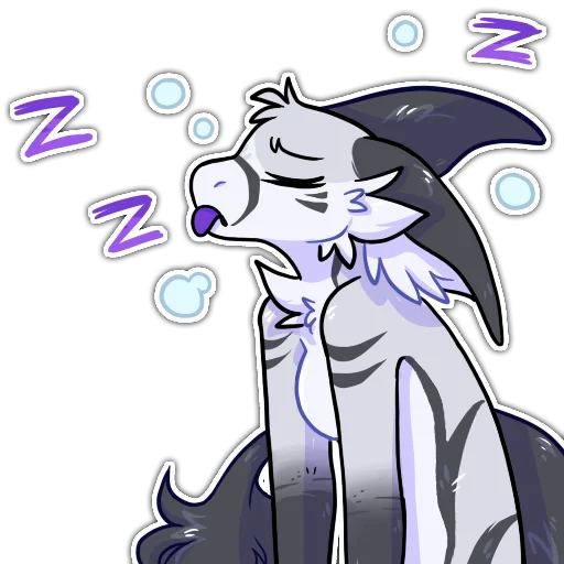 😴 Стикер «Freya Ferrin» для Telegram