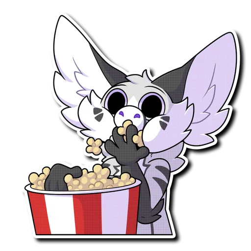 🍿 Стикер «Freya Ferrin» для Telegram