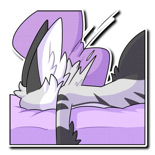 🛌 Стикер «Freya Ferrin» для Telegram