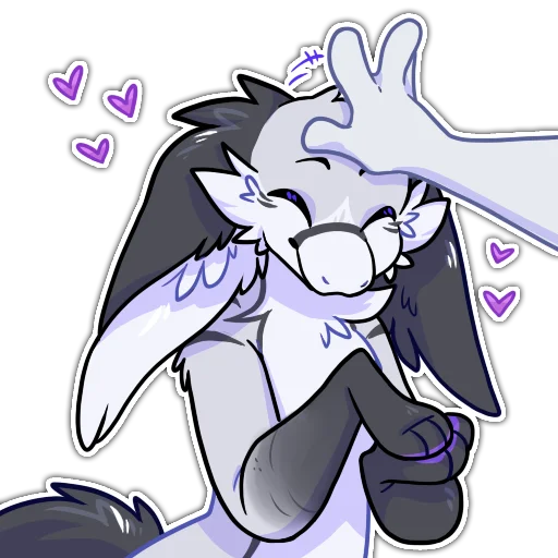 🐾 Стикер «Freya Ferrin» для Telegram