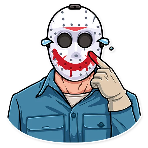 Стикерпак Jason Voorhees для Telegram — скачать