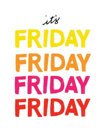 🗓 Стикер «Friday» для Telegram