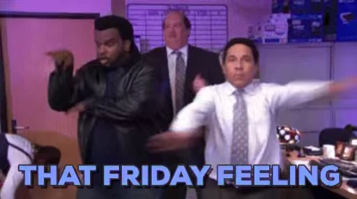 🗓 Стикер «Friday» для Telegram