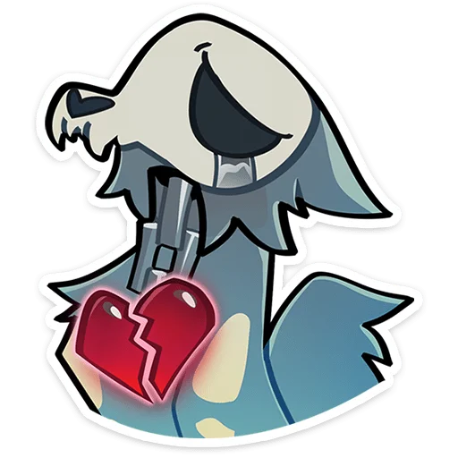 💔 Стикер «Фридрих без надписей» для Telegram