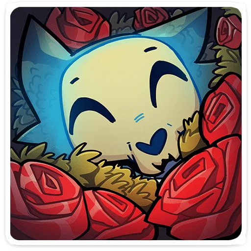 🌹 Стикер «Фридрих без надписей» для Telegram