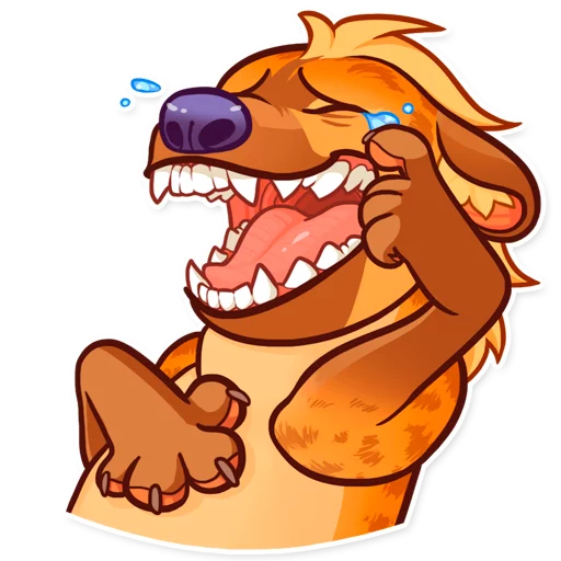 Стикерпак Hyena для Telegram — скачать