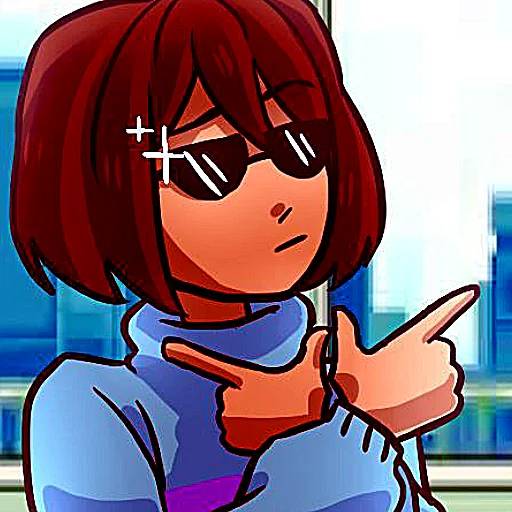 🍓 Стикер «frisk» для Telegram