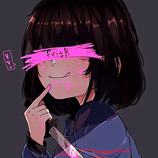 🔪 Стикер «frisk» для Telegram