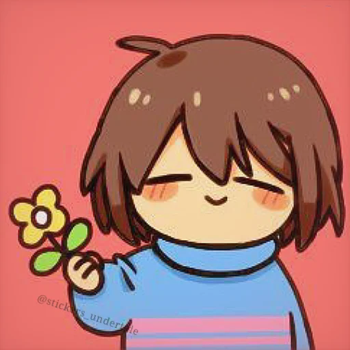 🍓 Стикер «frisk» для Telegram