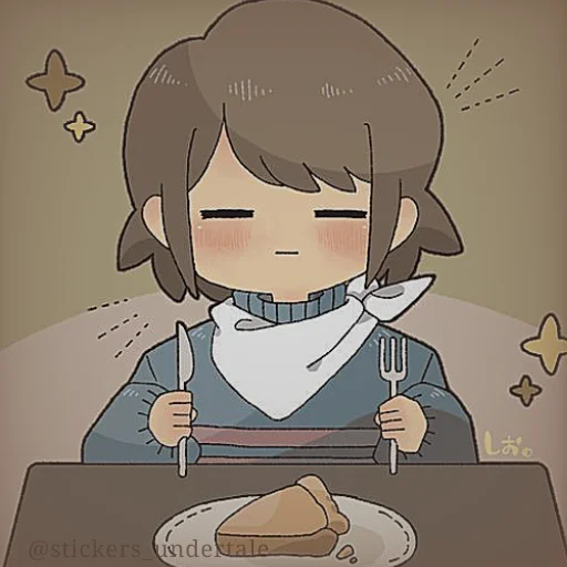 🍓 Стикер «frisk» для Telegram