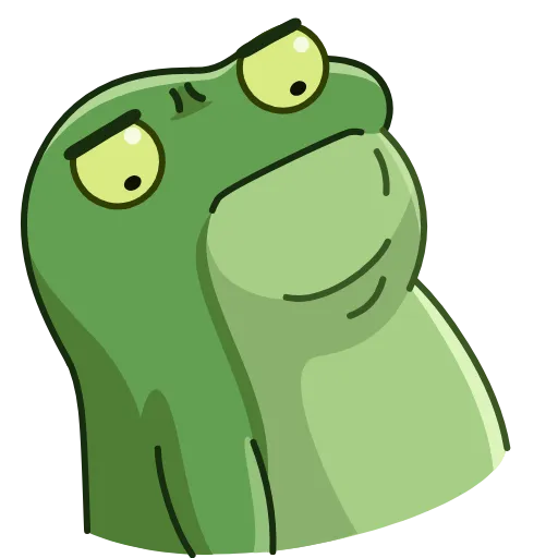 🐸 Стикер «Frog» для Telegram