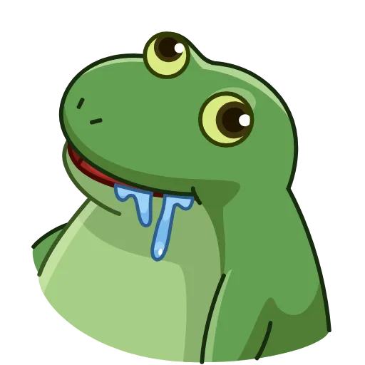 🐸 Стикер «Frog» для Telegram