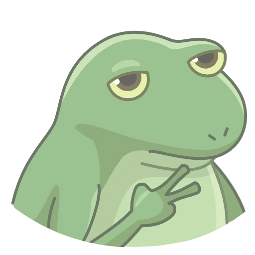 🐸 Стикер «Frog» для Telegram