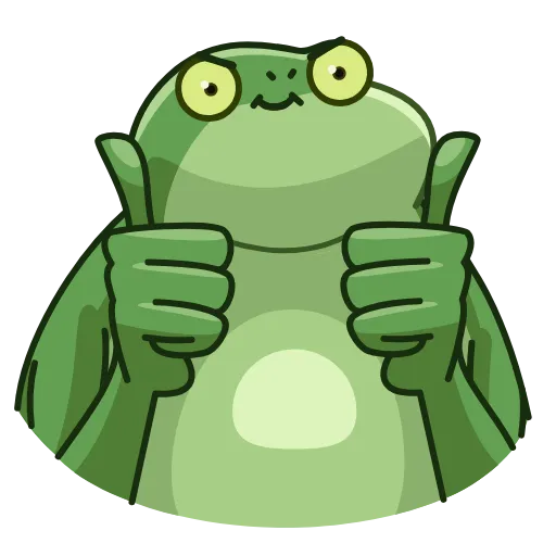 🐸 Стикер «Frog» для Telegram