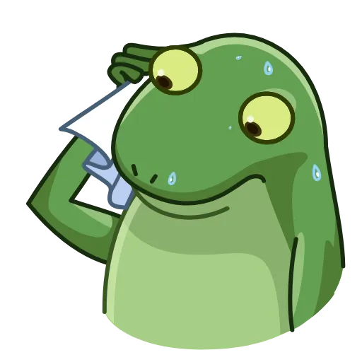🐸 Стикер «Frog» для Telegram