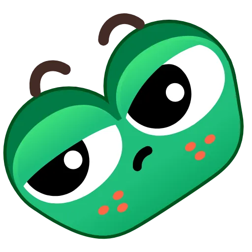 🤨 Стикер «Frog Emoji Pack» для Telegram