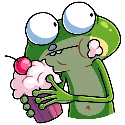 🍧 Эмодзи «Лягуш» для Telegram