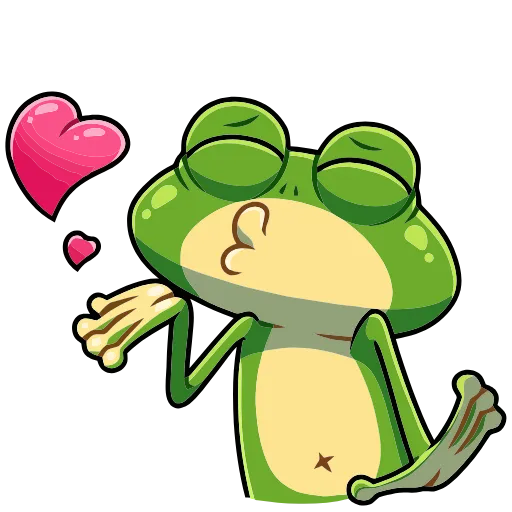 😘 Эмодзи «Лягуш» для Telegram