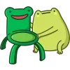 🐸 Эмодзи «Лягушачий Микс» для Telegram