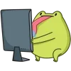 😛 Эмодзи «Лягушачий Микс» для Telegram