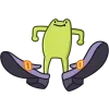 👠 Эмодзи «Лягушачий Микс» для Telegram