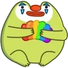🤡 Эмодзи «Лягушачий Микс» для Telegram
