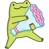 💐 Эмодзи «Лягушачий Микс» для Telegram