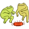 🕺 Эмодзи «Лягушачий Микс» для Telegram
