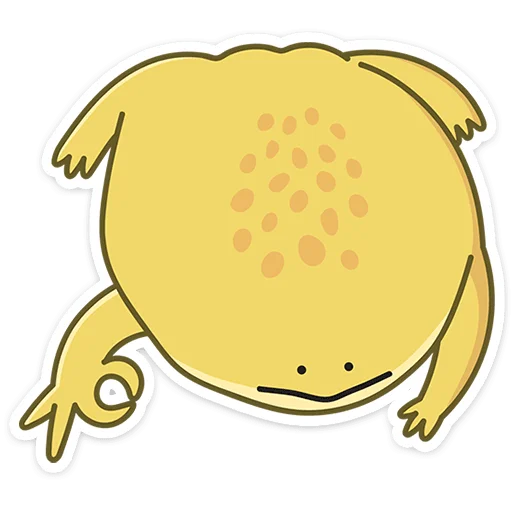 👌 Стикер «Лягушачий микс» для Telegram