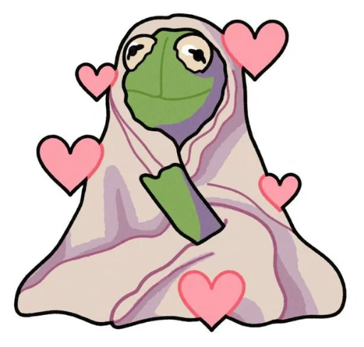 🥰 Стикер «Phrog» для Telegram