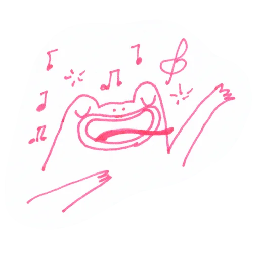 🎶 Стикер «frogs and toads» для Telegram
