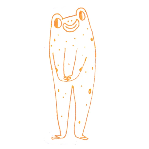 🌼 Стикер «frogs and toads» для Telegram