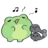 🎵 Эмодзи «💗 Набор эмоджи с лягушками» для Telegram