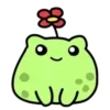 🌺 Эмодзи «💗 Набор эмоджи с лягушками» для Telegram