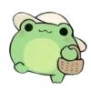🤠 Эмодзи «💗 Набор эмоджи с лягушками» для Telegram
