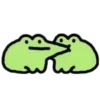 😏 Эмодзи «💗 Набор эмоджи с лягушками» для Telegram