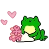 💐 Эмодзи «💗 Набор эмоджи с лягушками» для Telegram