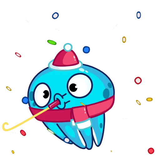 🎉 Стикер «Ледоножек Фред» для Telegram