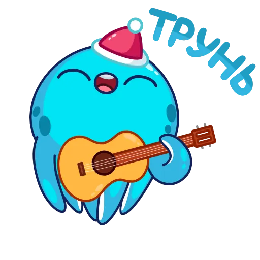 🪕 Стикер «Ледоножек Фред» для Telegram