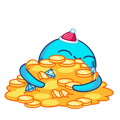 🤑 Стикер «Ледоножек Фред» для Telegram