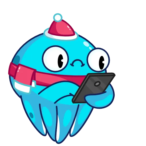 🤔 Стикер «Ледоножек Фред» для Telegram