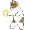 💪 Эмодзи «Фруктовые котята» для Telegram