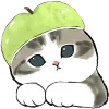 🍏 Эмодзи «Фруктовые котята» для Telegram